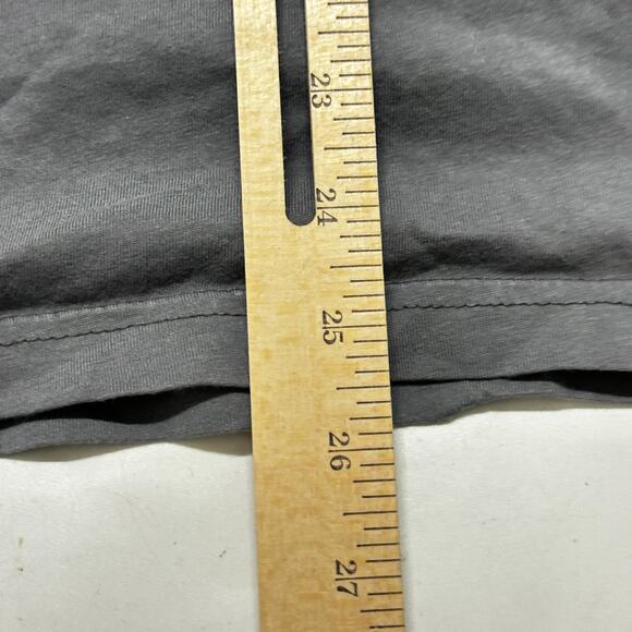 Hurley Tee Shirt Men Size L Gray Short Sleeve 100% Cotton Crew Neck Y2K Skater - Picture 4 of 6